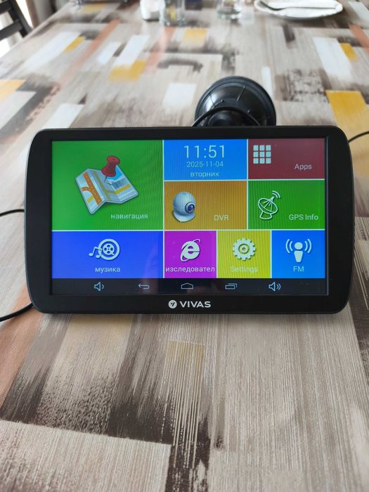 Навигация за камион ,кола VIVAS с видеорегистратор ,ANDROID