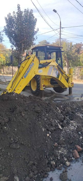 Inchiriez Buldoexcavator/miniexcavator/nacela PRB/manitou/semi-remorca