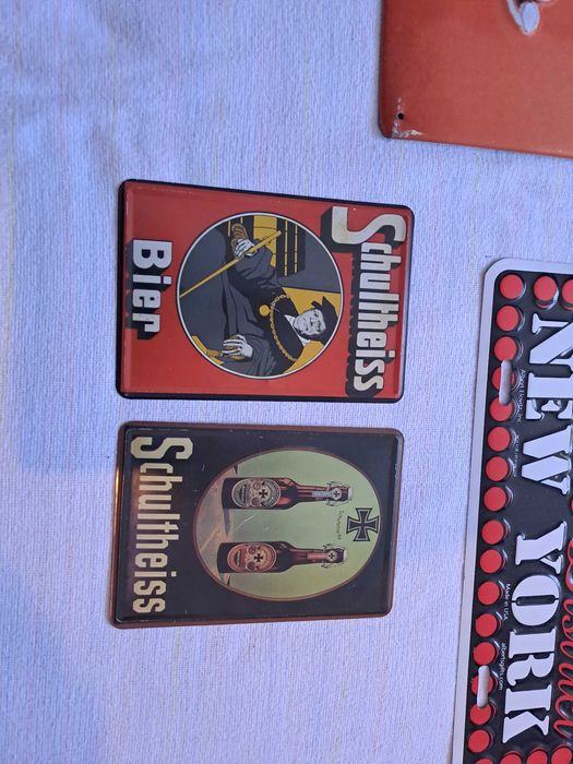 reclama tabla retro tablie metalica