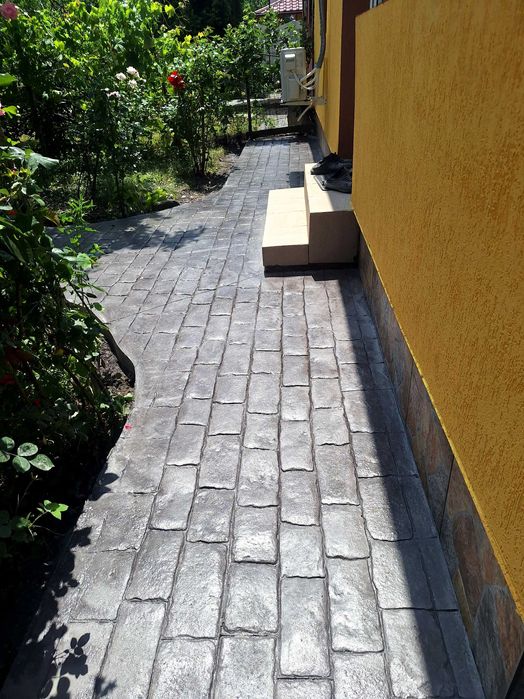 Beton amprentat si elicopterizat