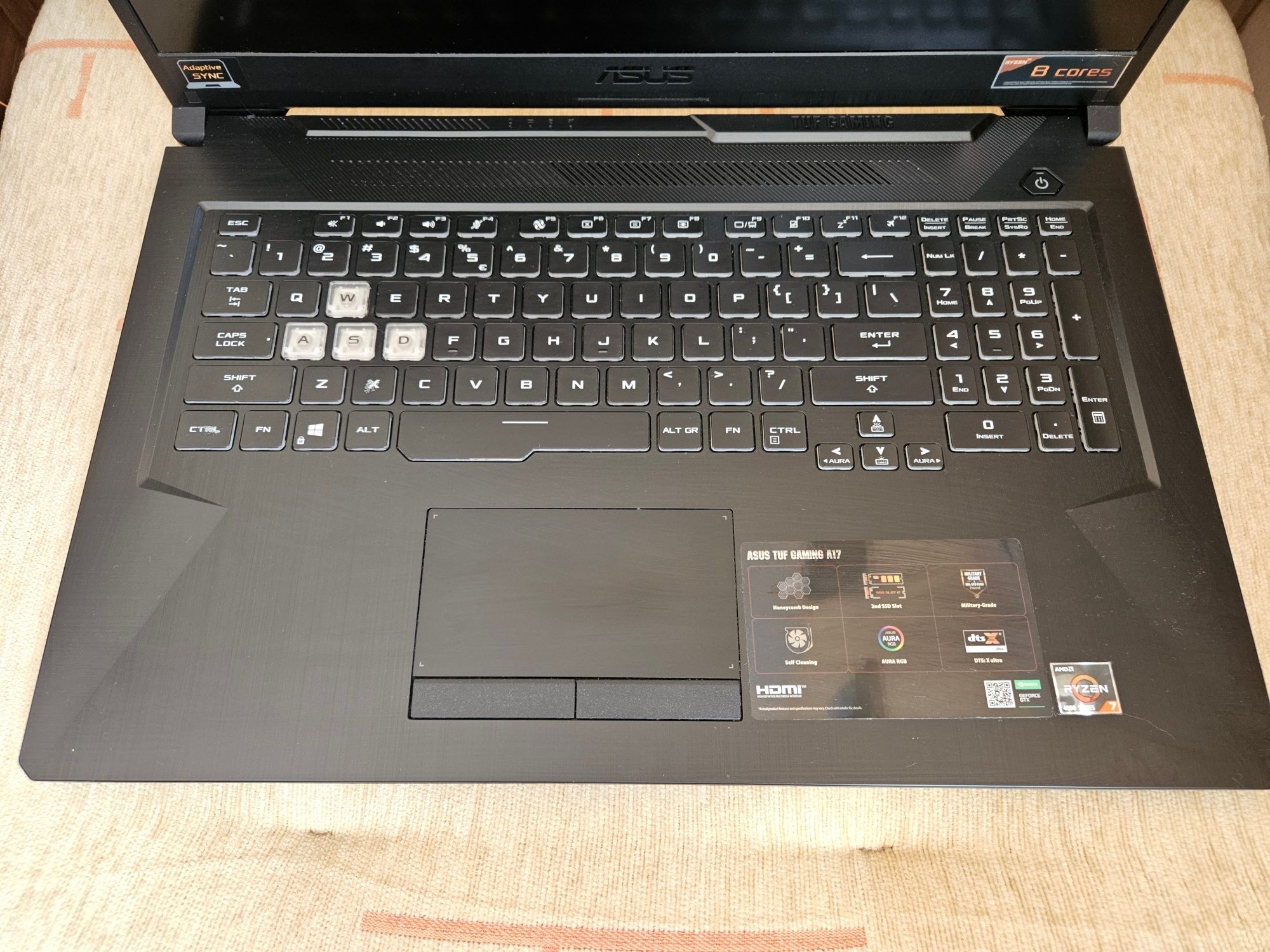 Геймърски лаптоп Asus TUF A17 1660Ti