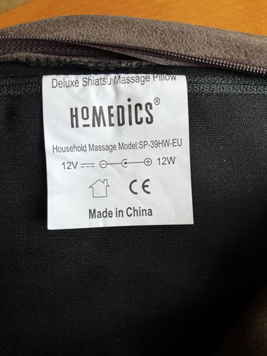 Perna pentru masaj Shiatsu cu incalzire si vibratii HoMedics