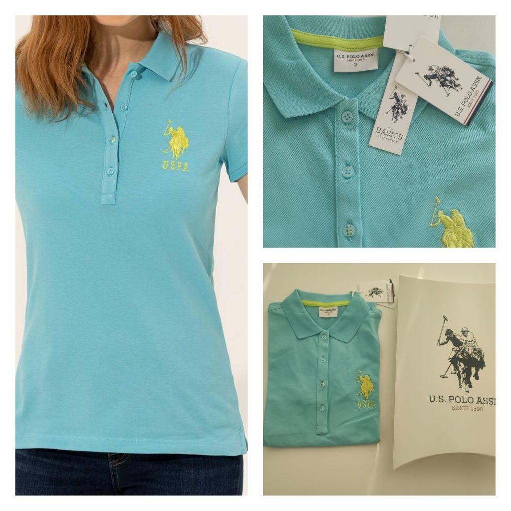 U.S. Polo Assn.XS,S,M,L,Оригинални дамски тениски