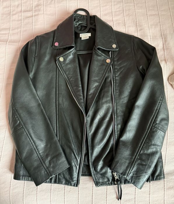 Детско естествена кожа яке MANGO 10/140