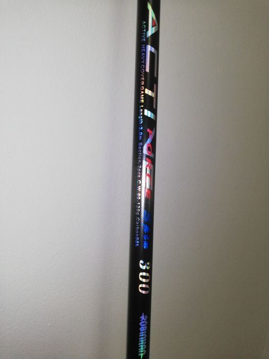 SET 4 Lansete ACTIVE Robinhan 3.0m din 2 tronsoane actiune 60-120g