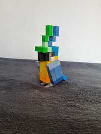 Figurina din lemn Papagal Minecraft