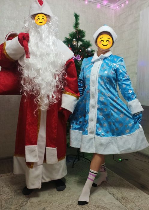 Костюм Деда Мороза и Снегурочки