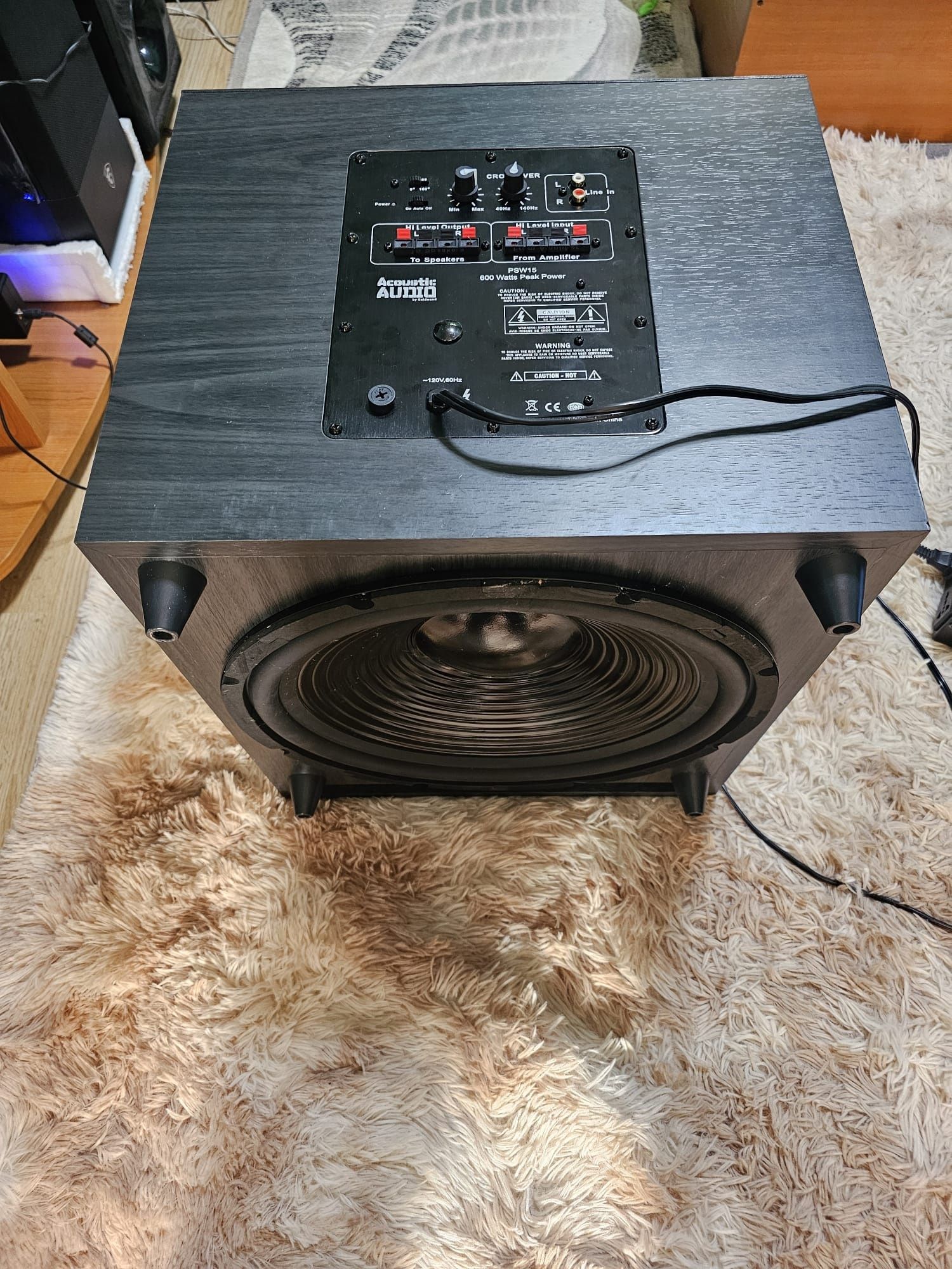 Vand subwoofer și boxe heco și telecomenzi