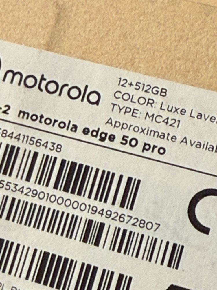 Motorola Edge 50 Pro -512 GB / 12 GB Ram / Full Box / Garantie eMag