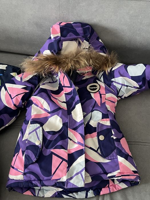 Зимняя куртка на девочку 122р