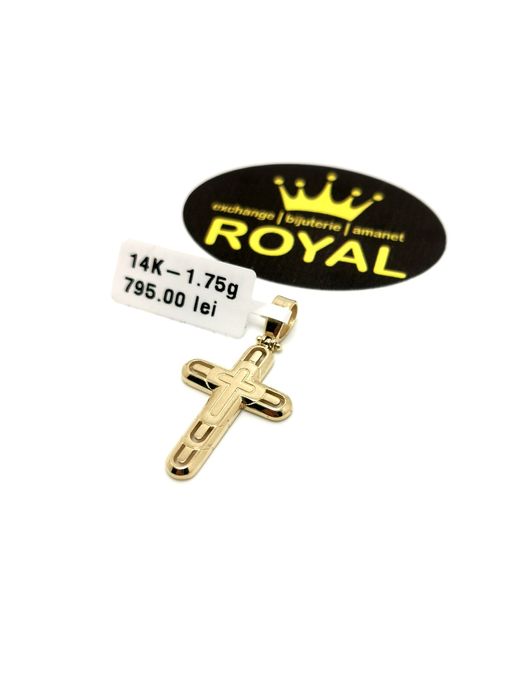Bijuteria Royal pandantiv din aur 14k 1.75 gr