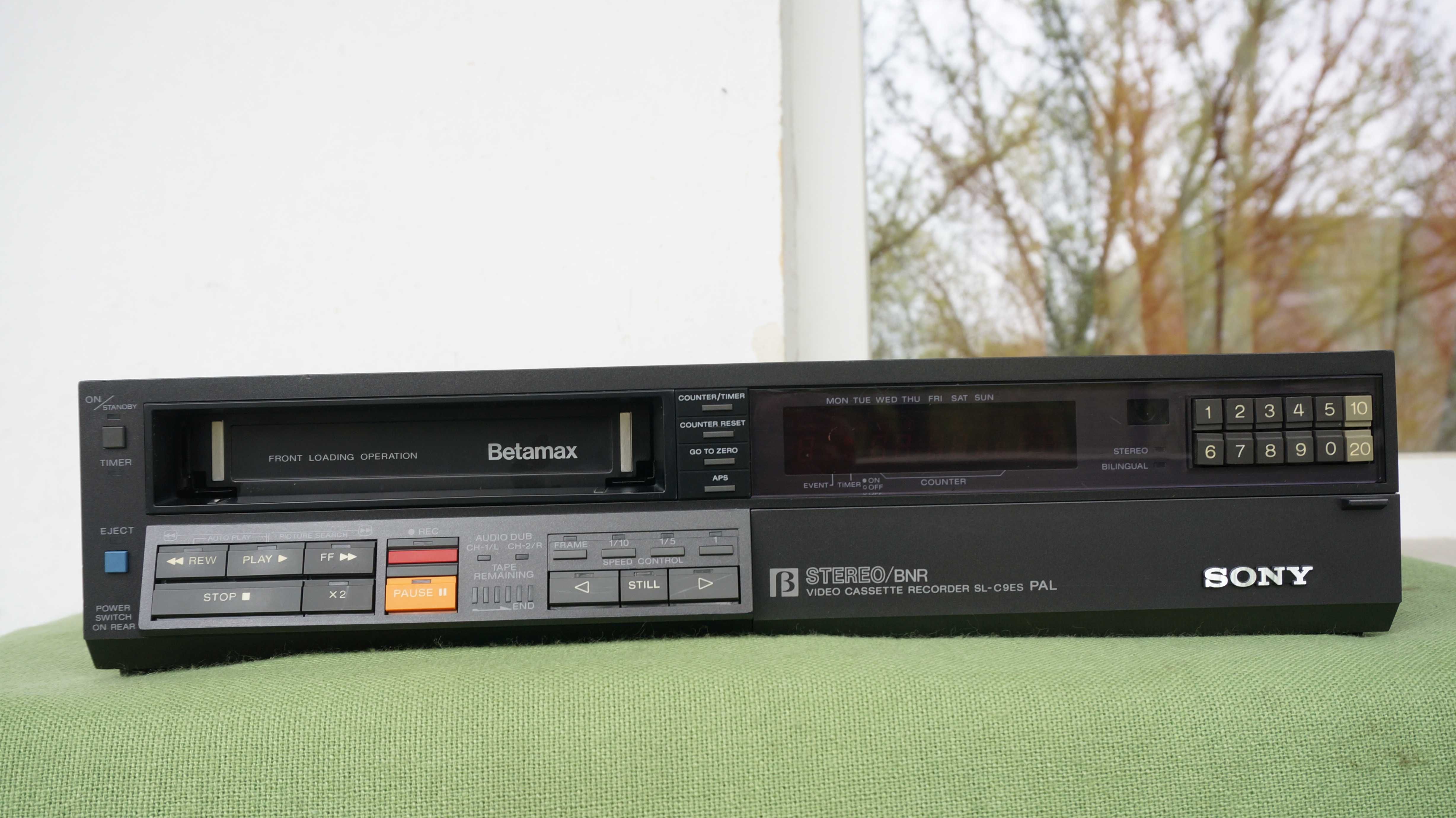 Video recorder betamax SONY SL-C9ES stereo