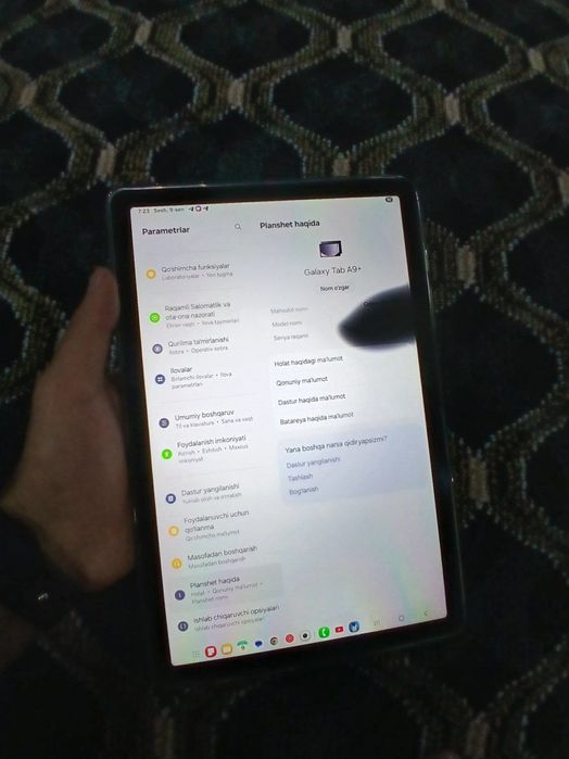 Samsung tab a9 plus