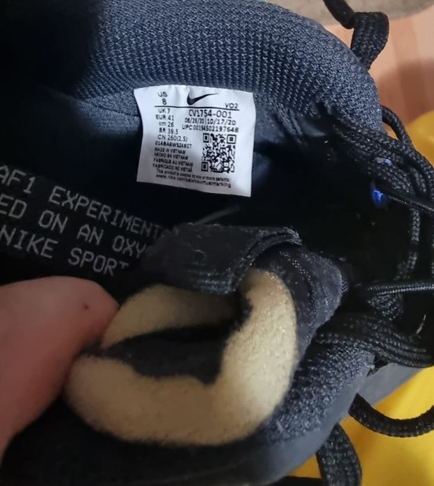 Nike Air Force 1 Experimental Black