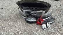 Bara fata audi a4 b8 la7w capota faruri triple Oglinzi radiatoare