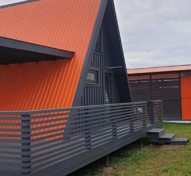 Cabane tip A case foișoare