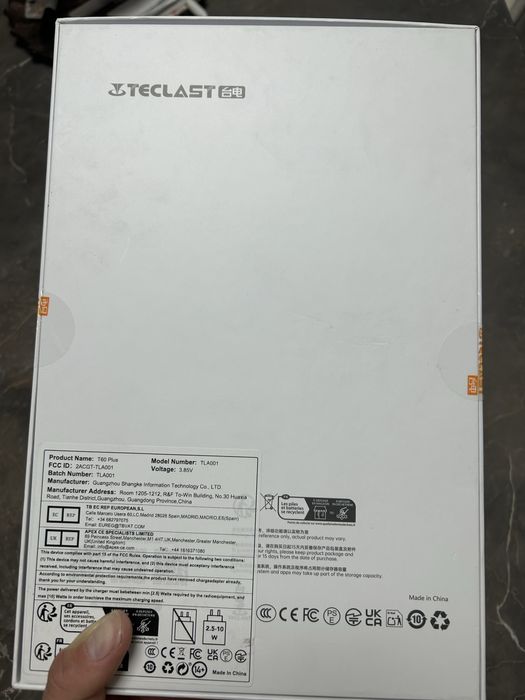 Чисто нов, неразопакован таблет Teclast T60PLUS 12”/6GB RAM