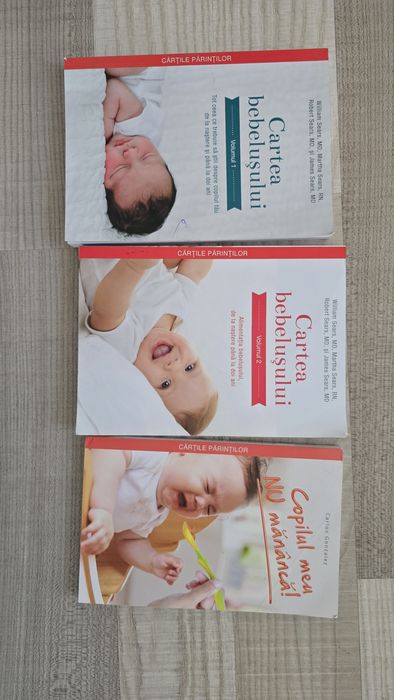 Set 2 carti - Cartea bebelușului- vol 1+2