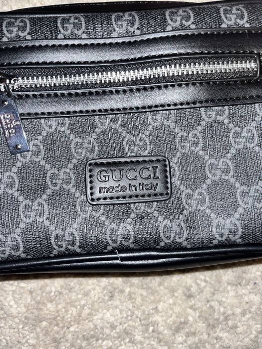 Gucci GG Supreme Black Bag