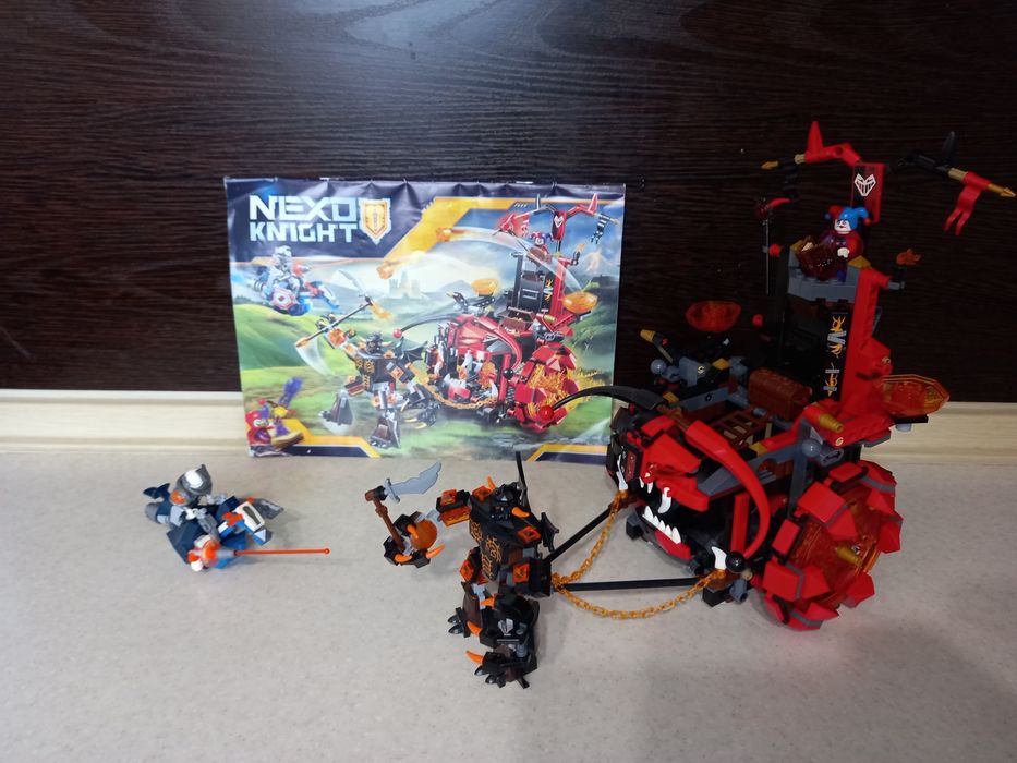 Конструктор аналог лего нексо найт lego 70316 Джестро мобиль