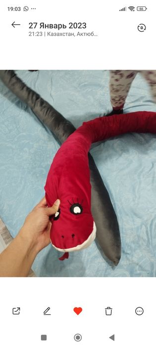 Продам игрушку змейка