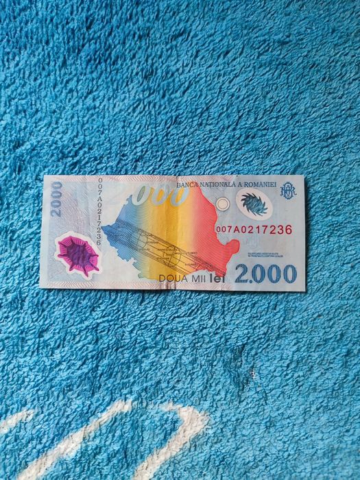 Bacnotă 2000 Lei