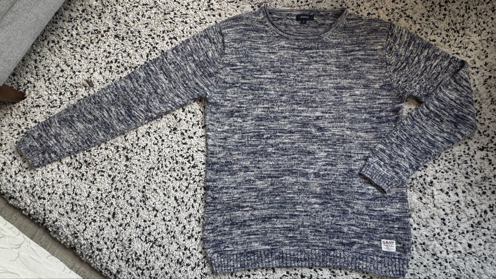 Нов мъжки пуловер Gant размер XL