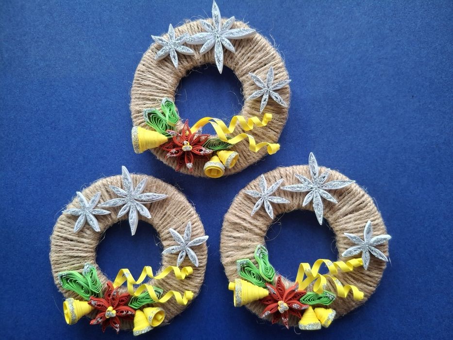 Коледен квилинг,квилинг миниатюри,пликове за пари