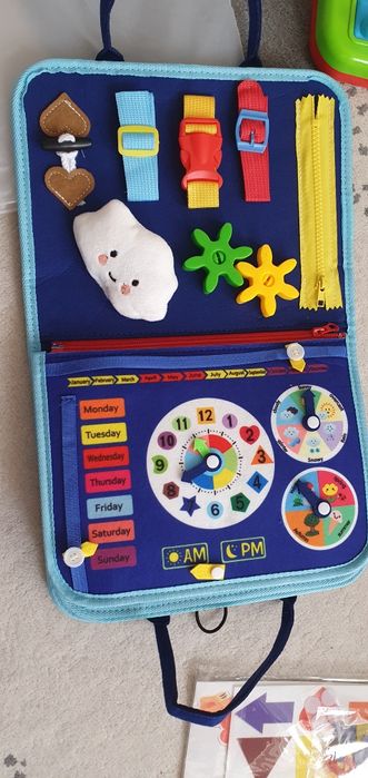 Busy book activitati bebe copii jucarie activitati fetru