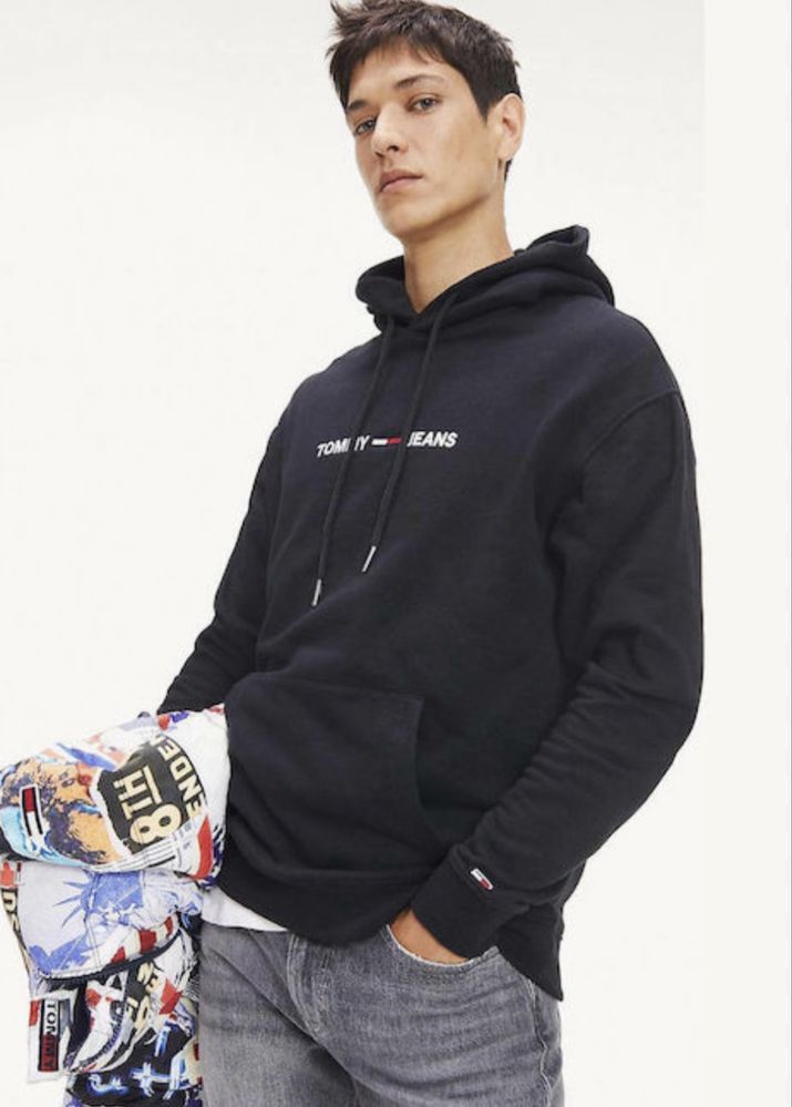 Tommy Jeans Straight Hoodie мъжки суичър