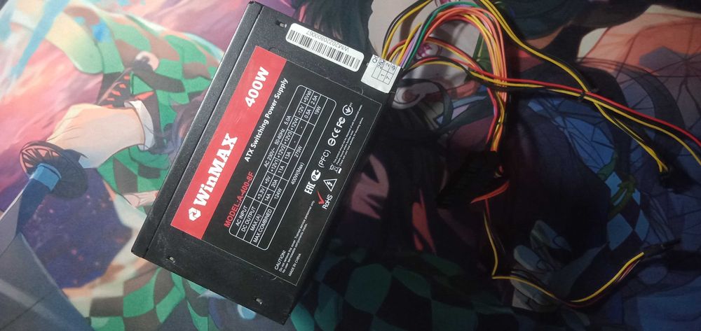 Блок питания WinMax 400W — рабочий, тихий