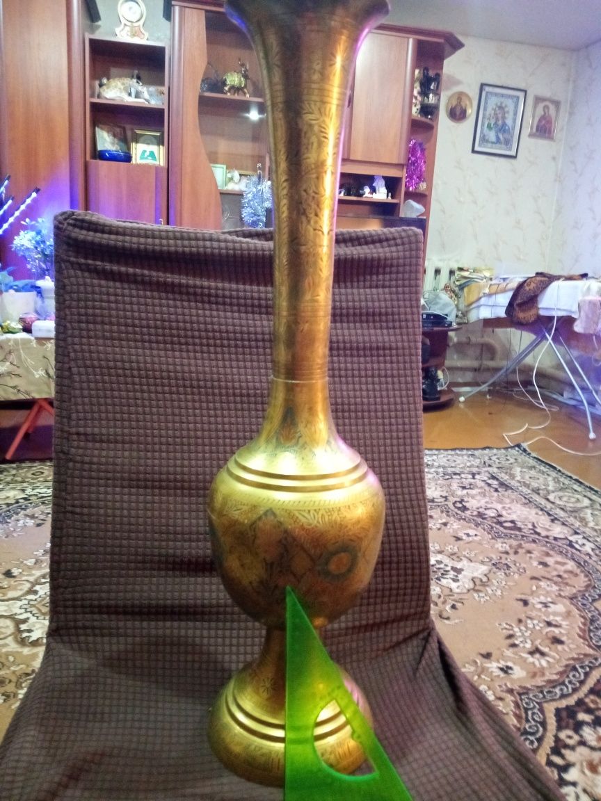 Ваза латунь Индия