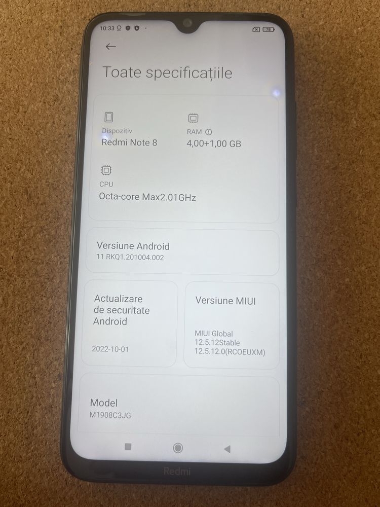 Xiaomi Note 8 64 Gb ID-uzv934