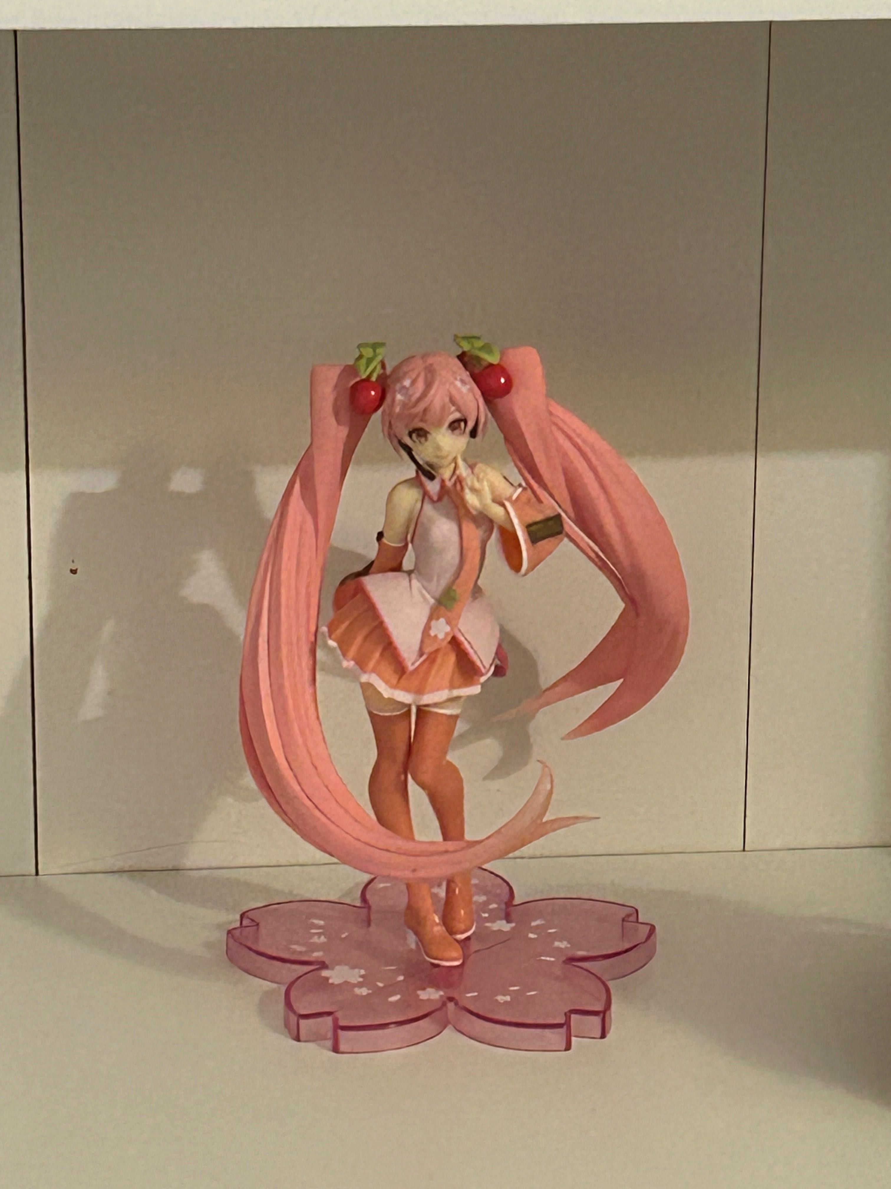 Сакура мику оригинална фигура sakura miku hatsune miku