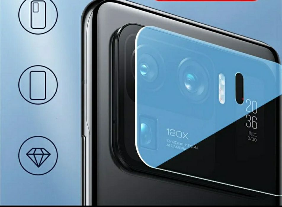 Протектор за камери за Xiaomi Mi 11 Ultra от закалено стъкло