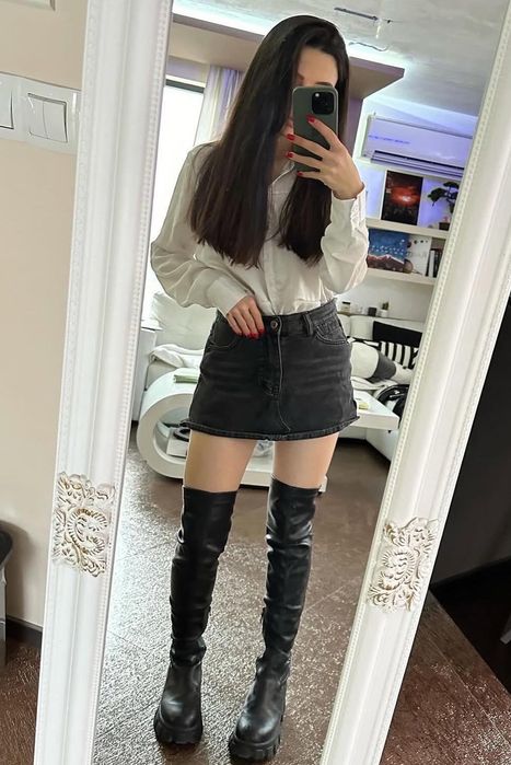 Чизми ботуши от естествена кожа 37 номер