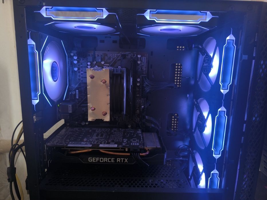 Игровой компьютер Ryzen 5 5500, RTX 2060 super