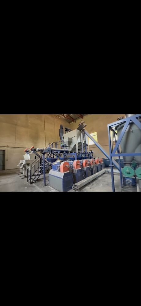 Продается оборуд по переработке автомобильных шин в резиновую крошку