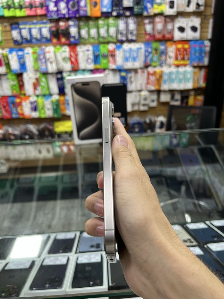 Iphone 15 Pro Max 256gb Natural titanium sim - Naqd va halol nasiyaga