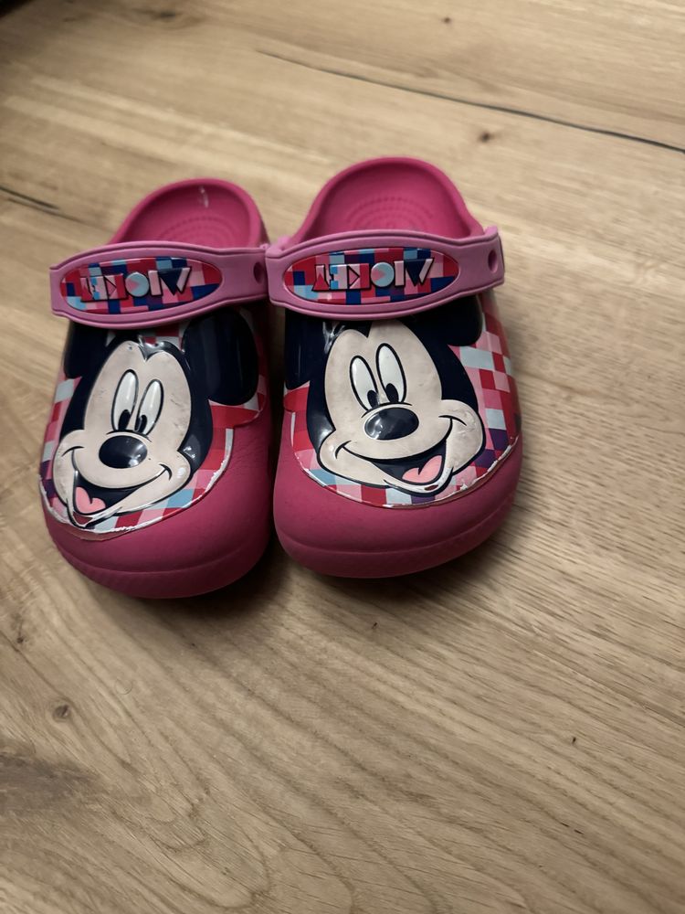 Crocs roz Minnie Mouse C10 marimea 27-28