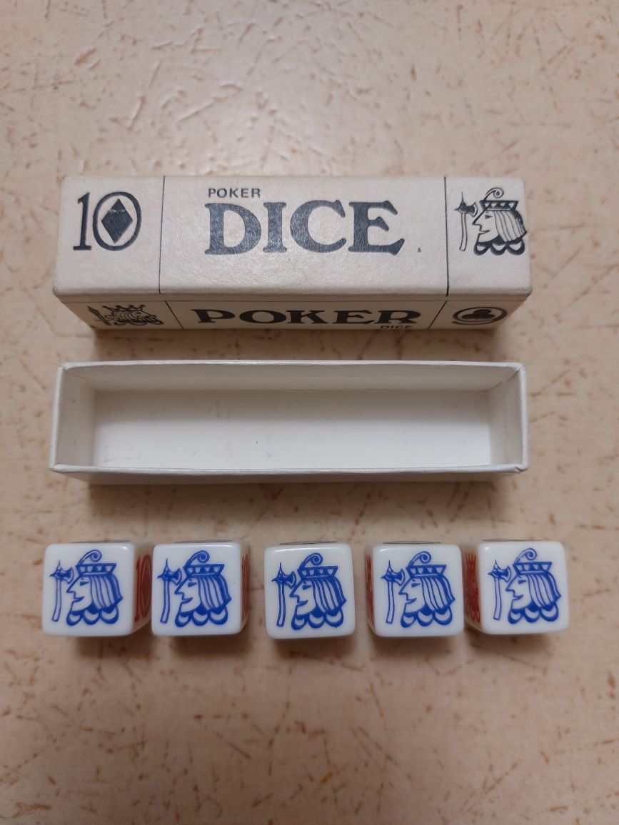 Зарове за игра на покер / Poker Dice