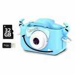 Camera foto pentru copii Cozevdnt, HD 1080P, memorie 32GB, silicon