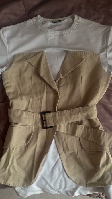 Футболка обманка с жилетом