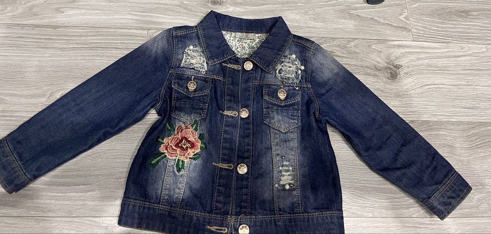 Детская джинсовая куртка