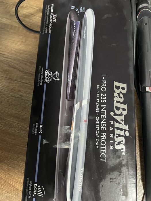 Placa par babyliss pro diamont, ionica
