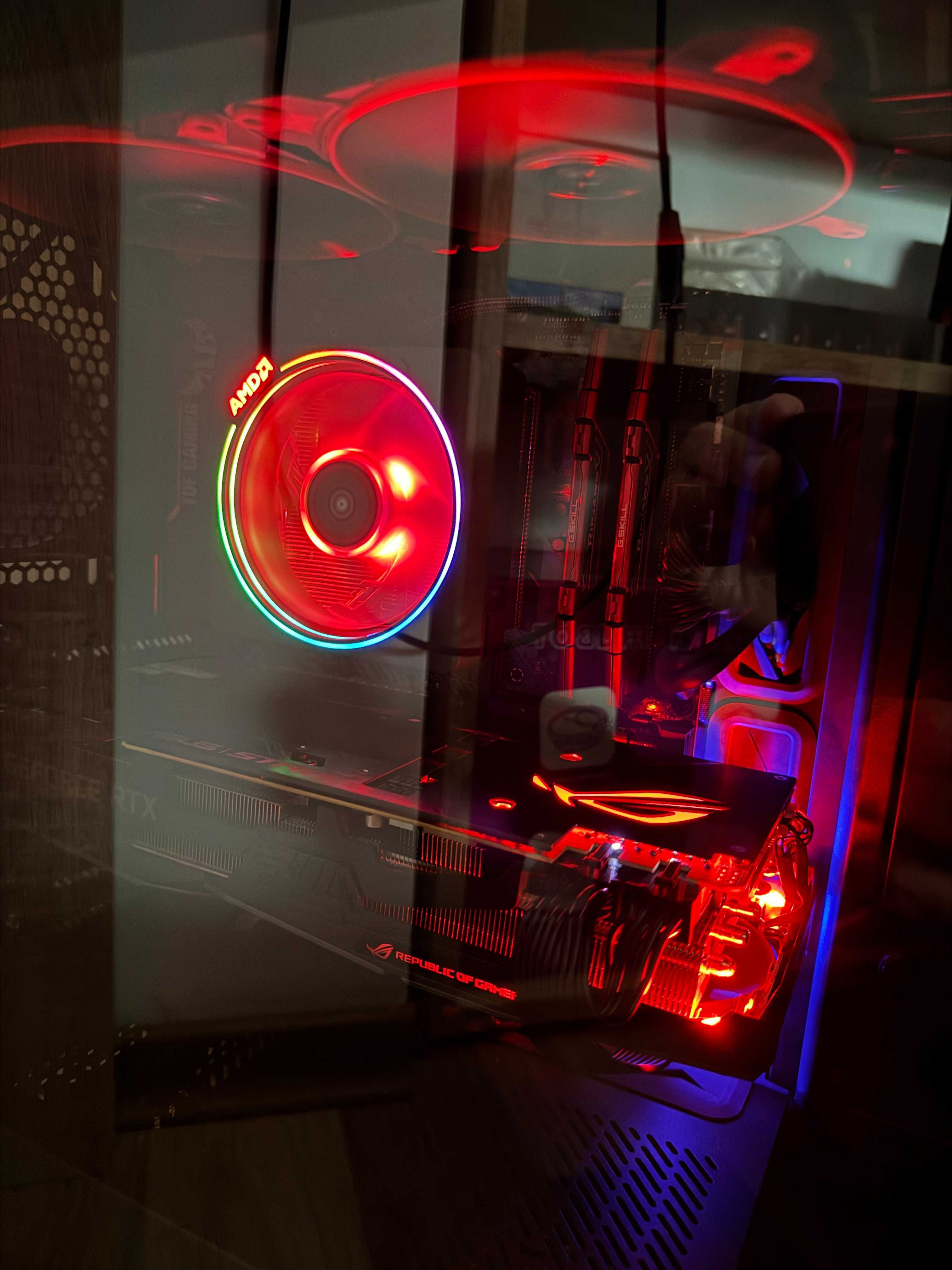 Геймърски компютър-FD Define R6 + Ryzen 7 3700x + ROG Strix 2070 SUPER