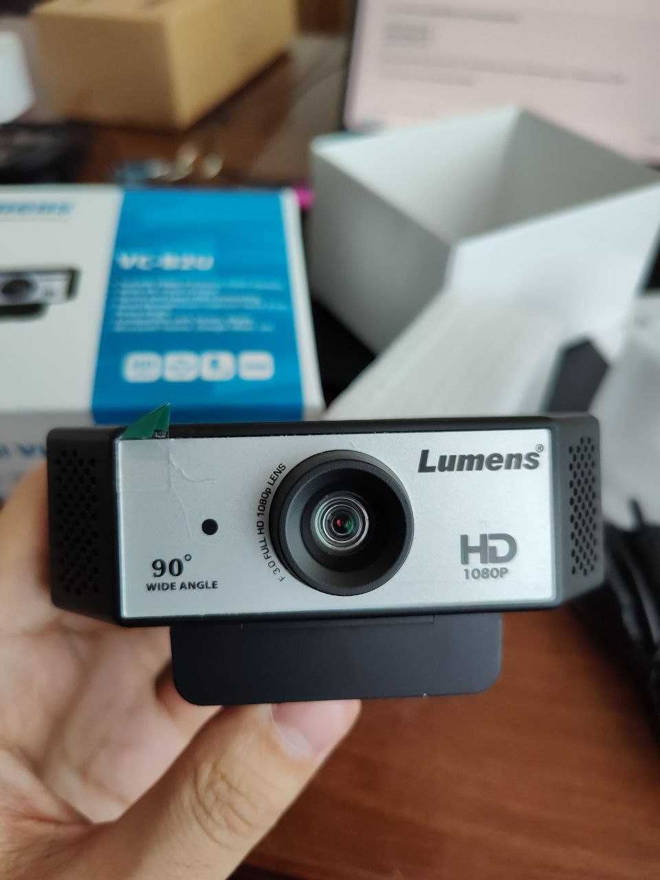 Премиум веб камера Lumens сильный микрофон до 3,6 метра вебкамера США