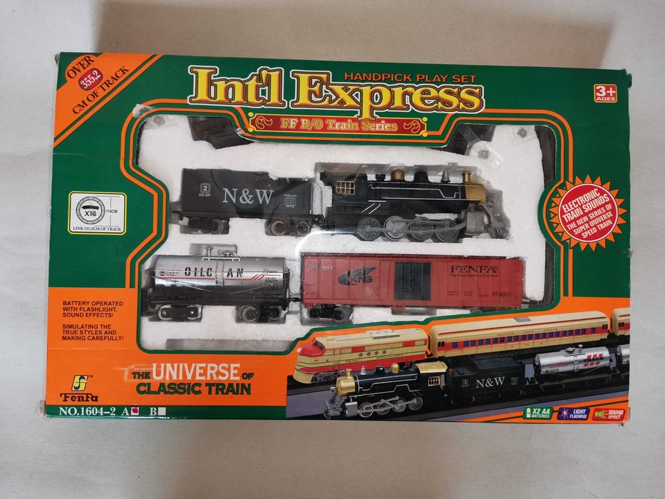 Влакче с релси FenFa Int`l Express NO.1604-2 A