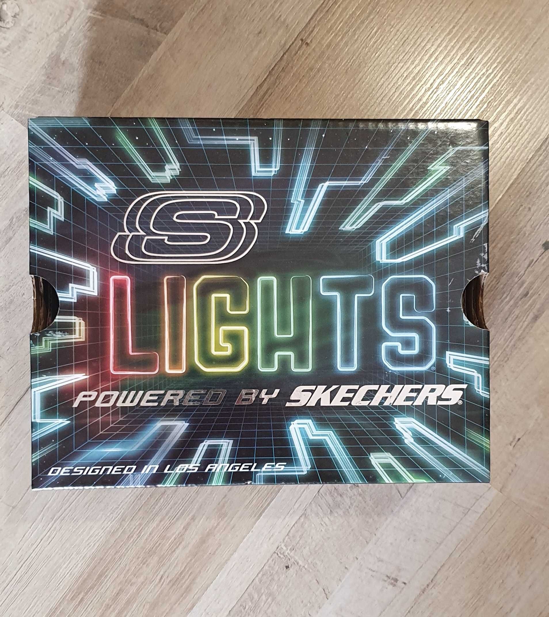 Детски обувки Skechers, 
Сникърси Derlo, светещи