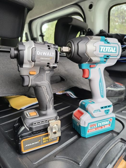 TOTAL 20VКомлект 5бр Акумулаторни Машини